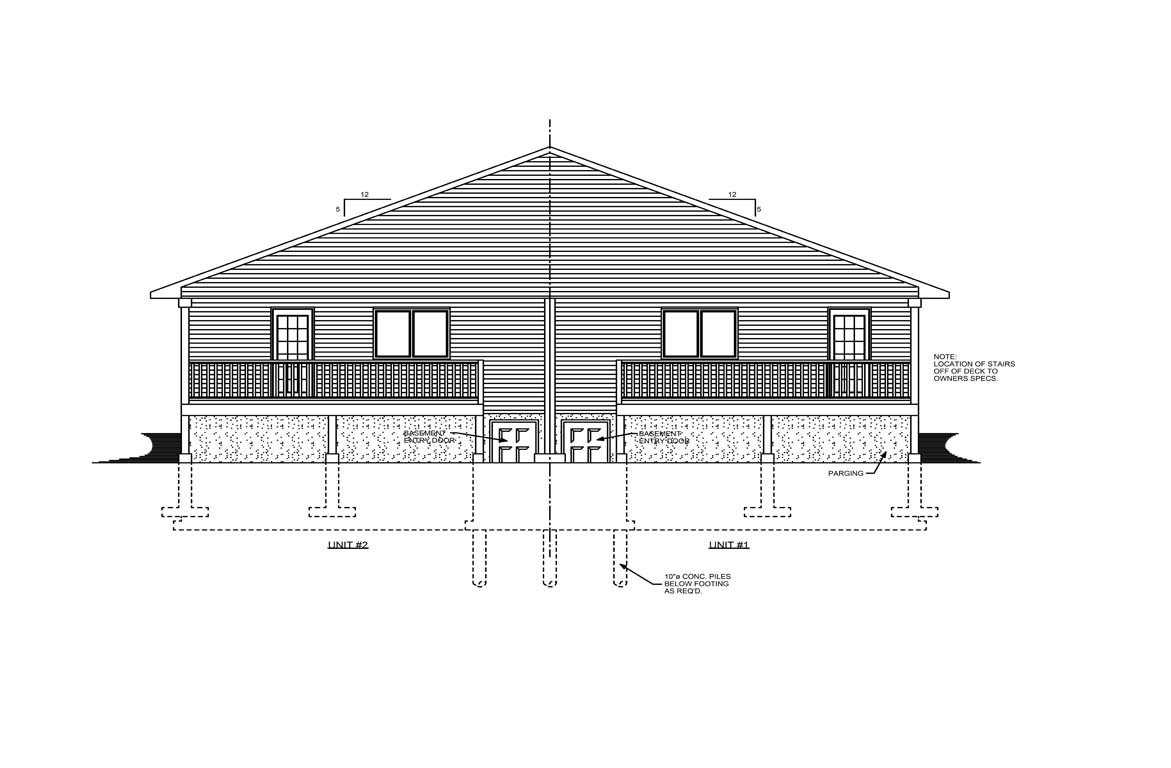 Mobile back elevation