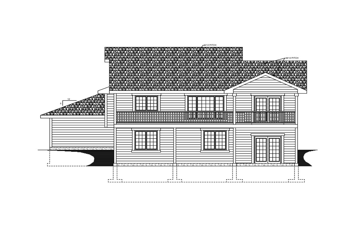 Mobile back elevation