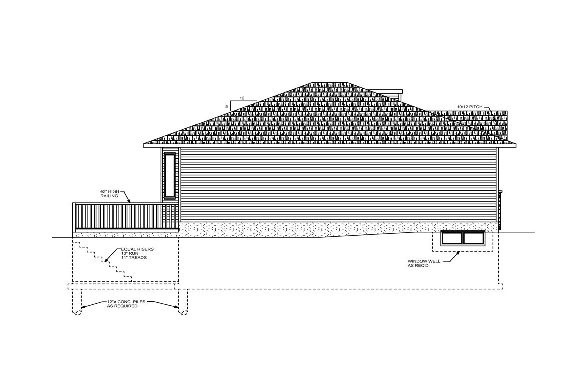 Mobile left elevation
