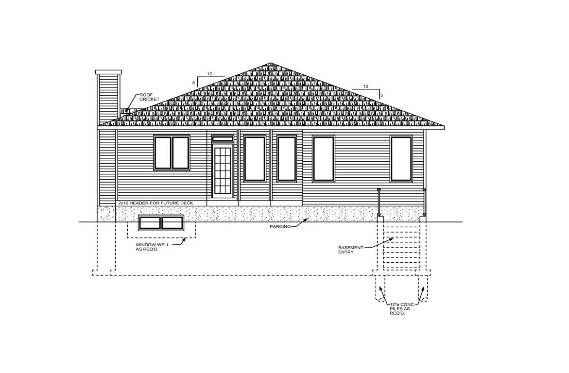 Mobile back elevation