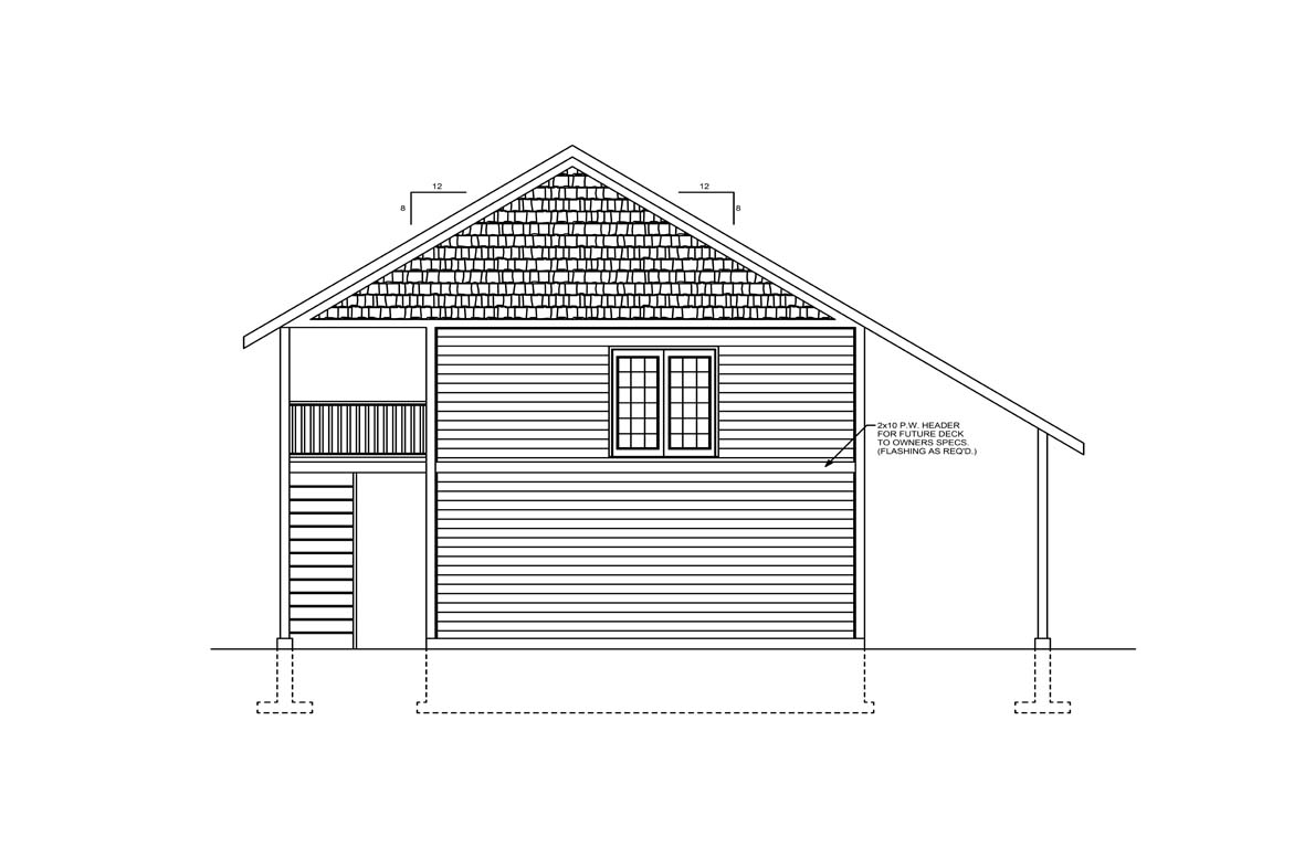 Mobile back elevation