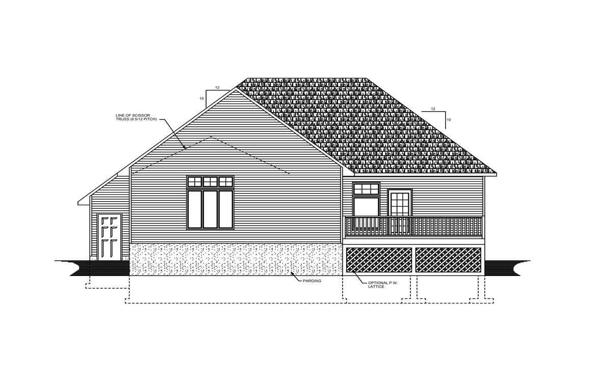 Mobile back elevation