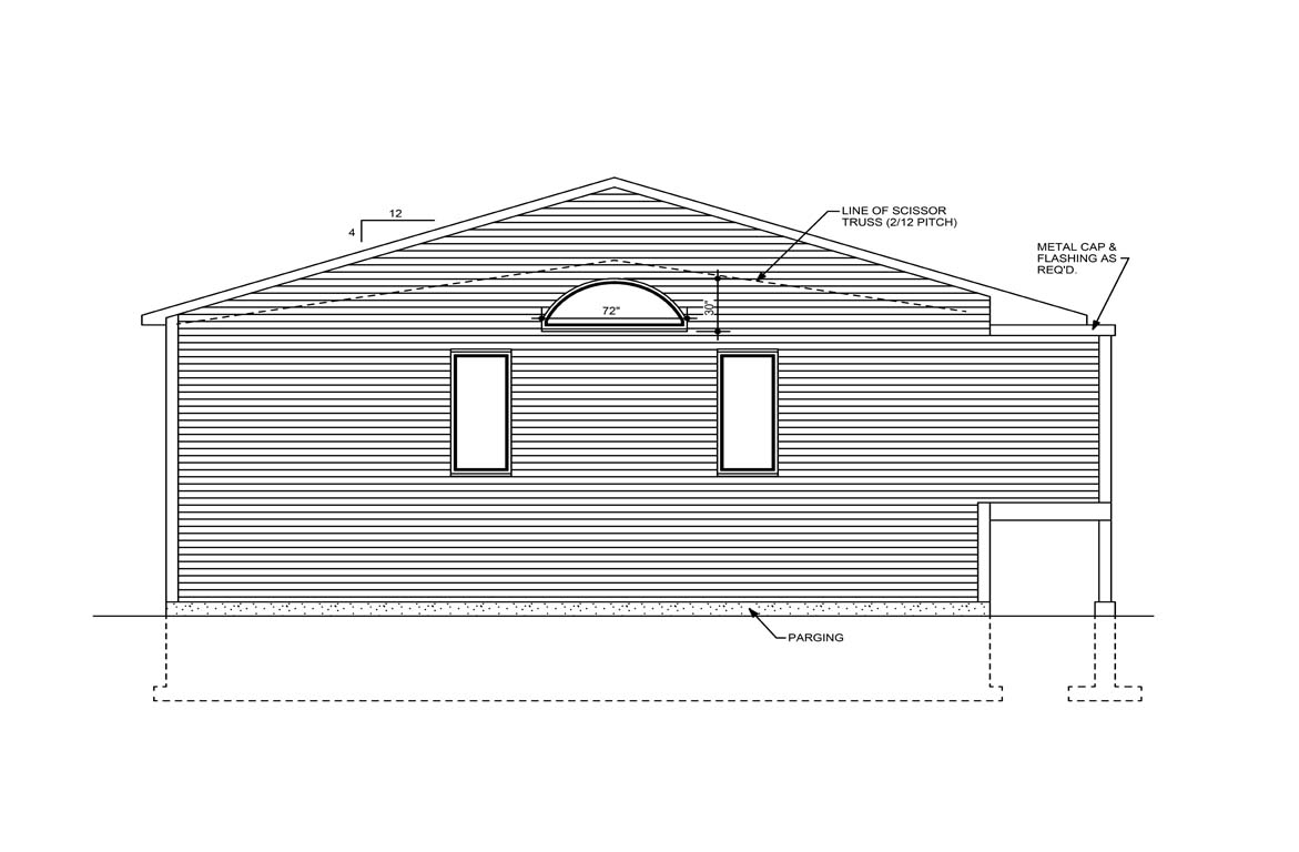 Mobile left elevation