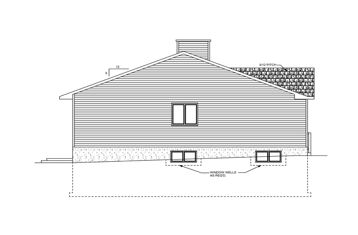 Mobile left elevation