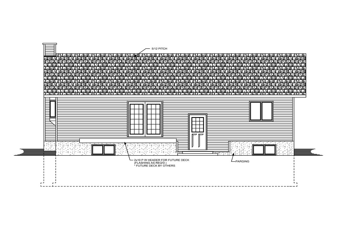 Mobile back elevation