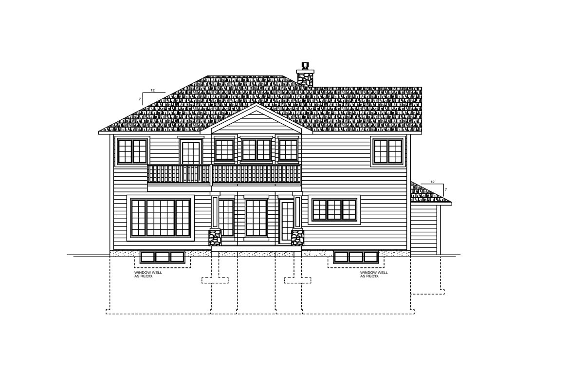 Mobile back elevation