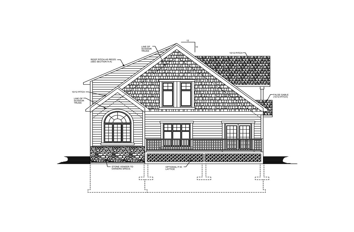 Mobile front elevation