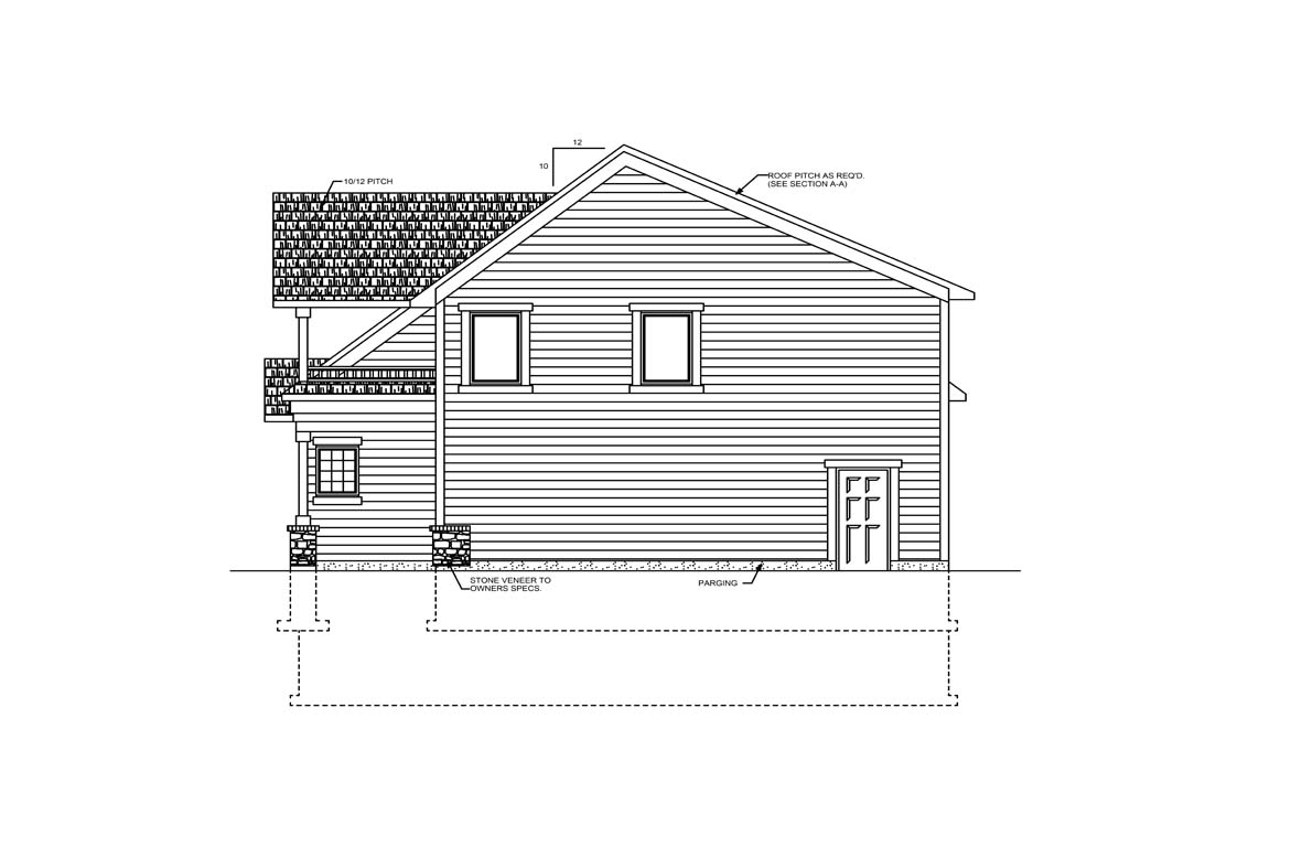 Mobile back elevation