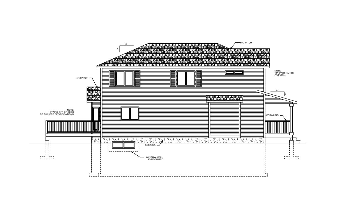 Mobile left elevation