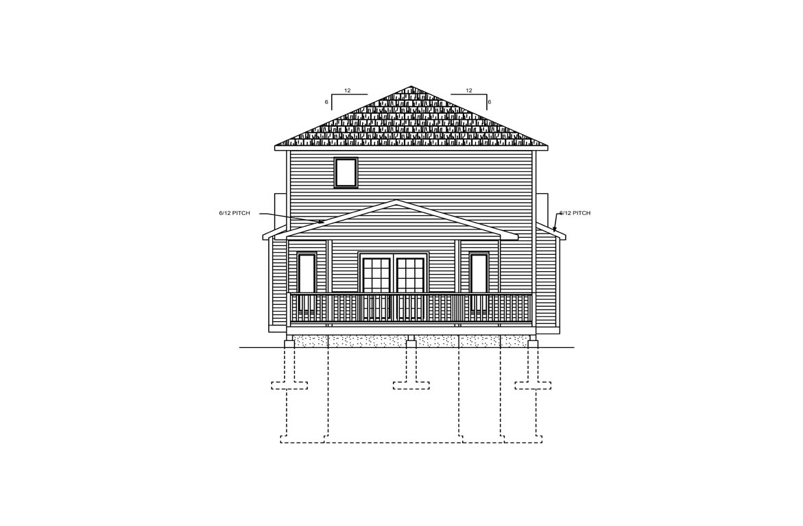 Mobile back elevation