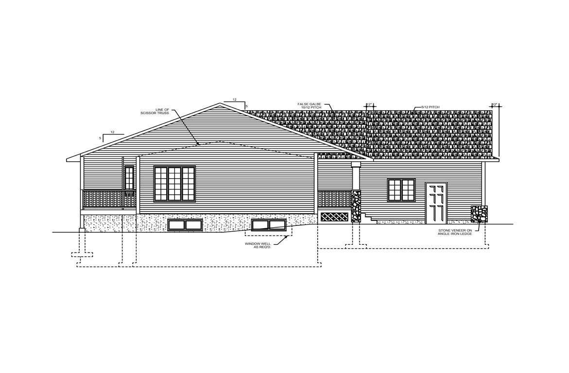 Mobile left elevation