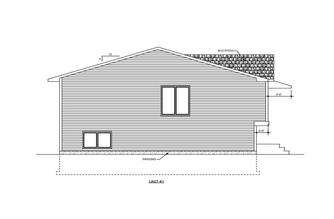 Mobile left elevation