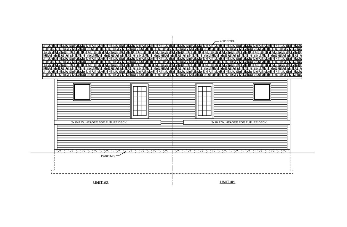 Mobile back elevation