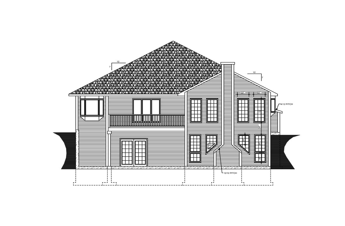 Mobile back elevation