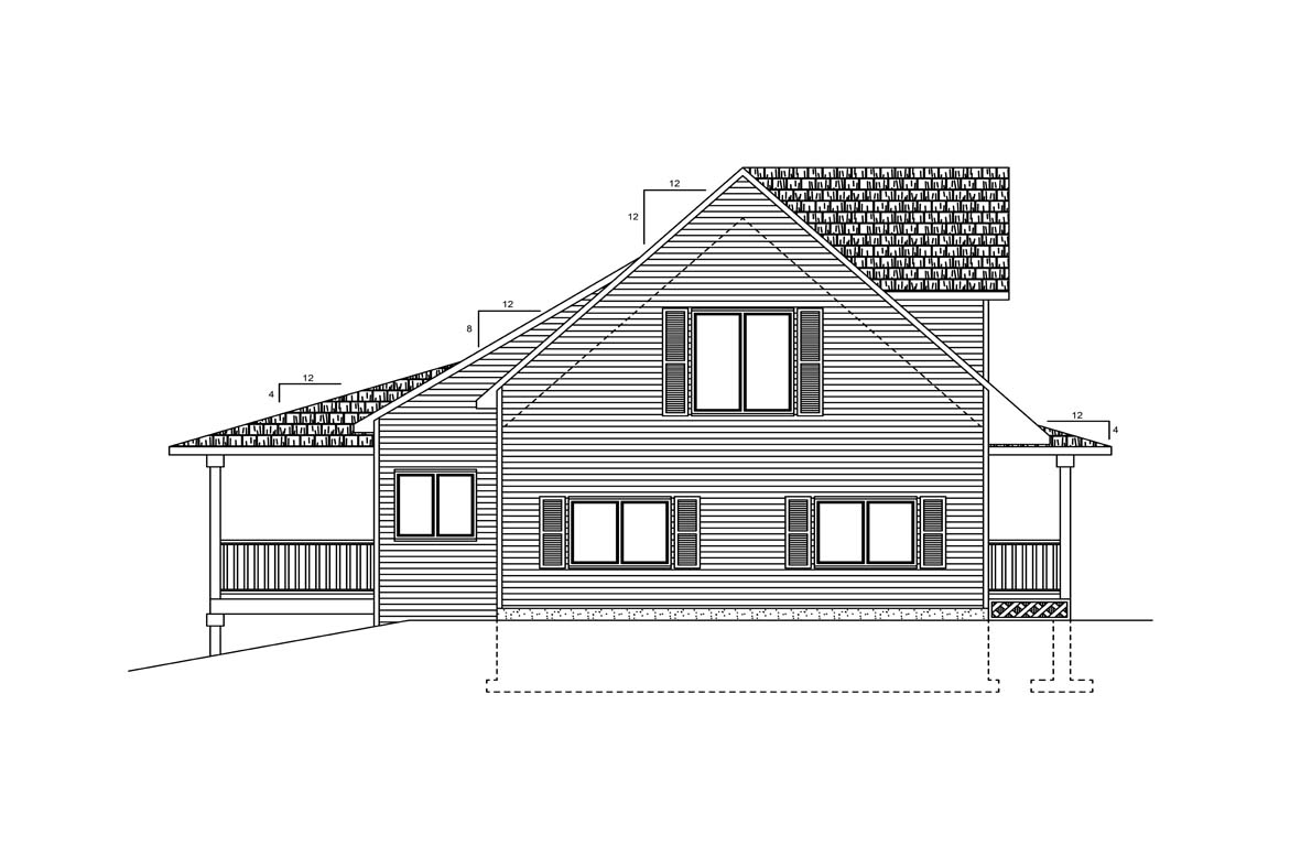 Mobile left elevation