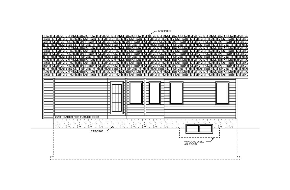 Mobile back elevation
