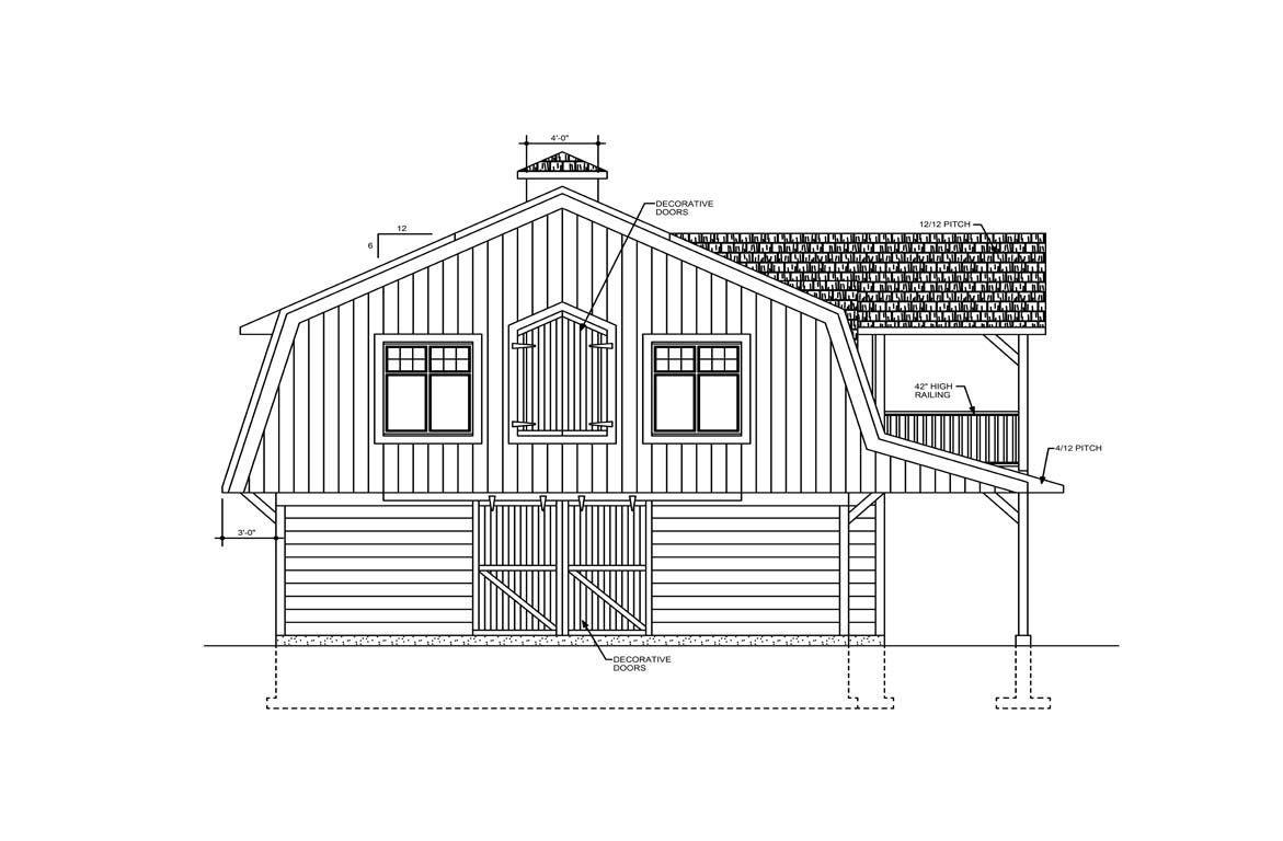 Mobile left elevation
