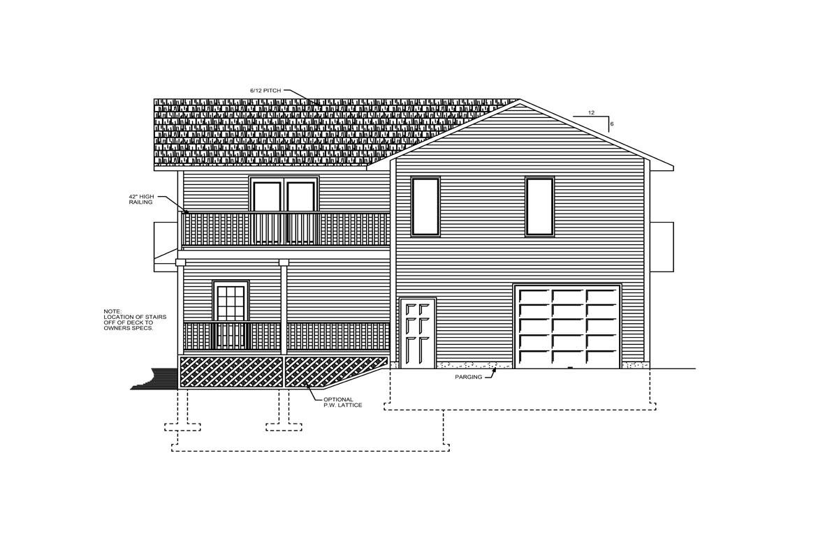 Mobile back elevation