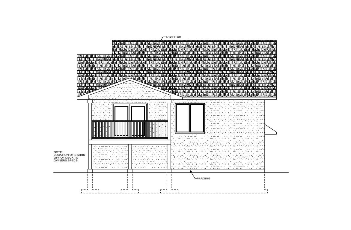 Mobile back elevation