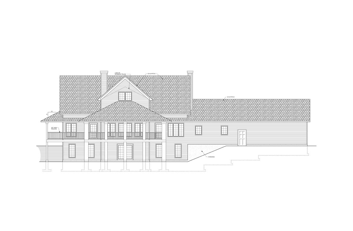 Mobile back elevation