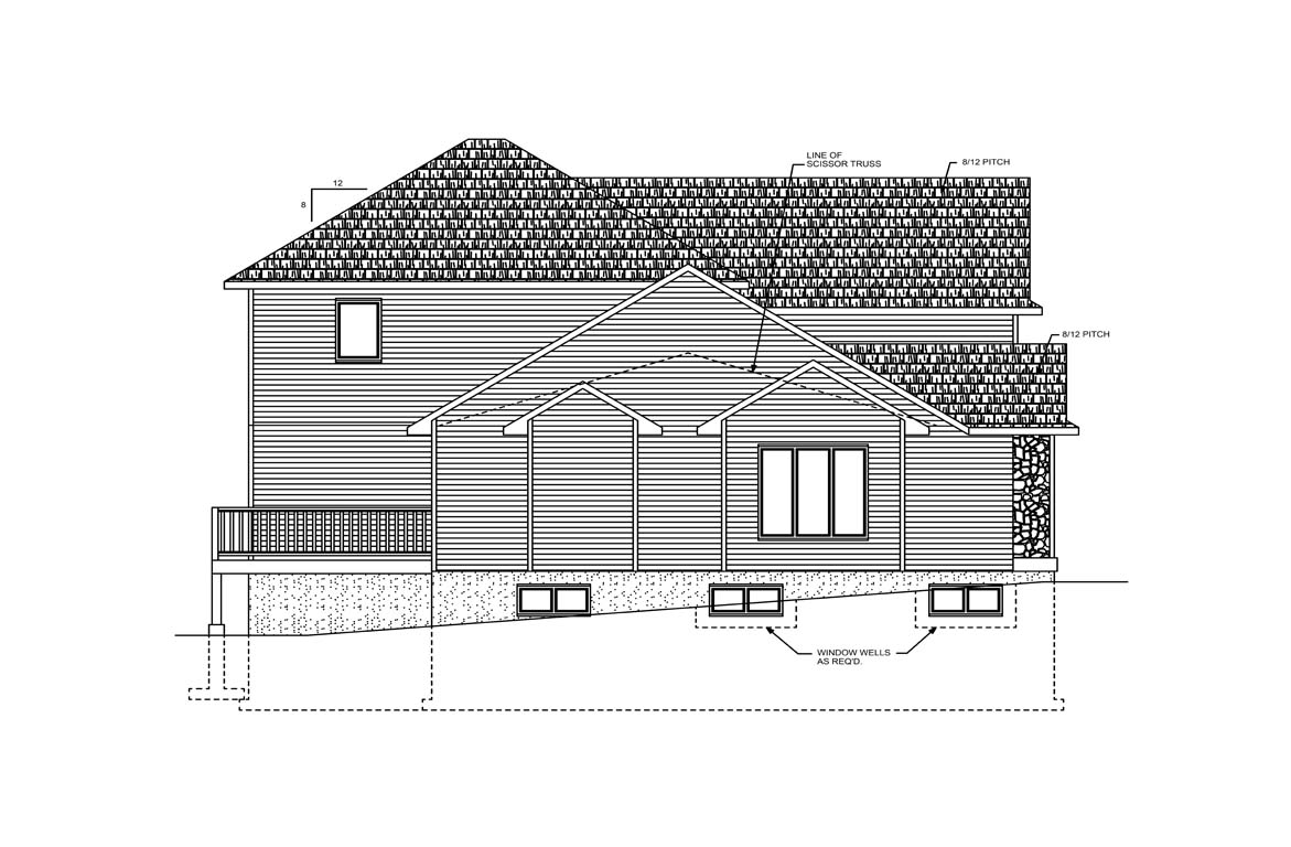 Mobile left elevation