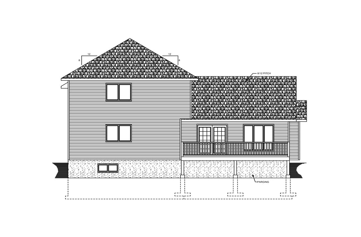 Mobile back elevation