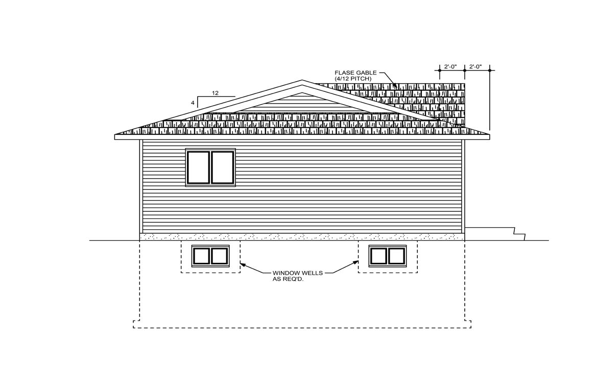 Mobile left elevation