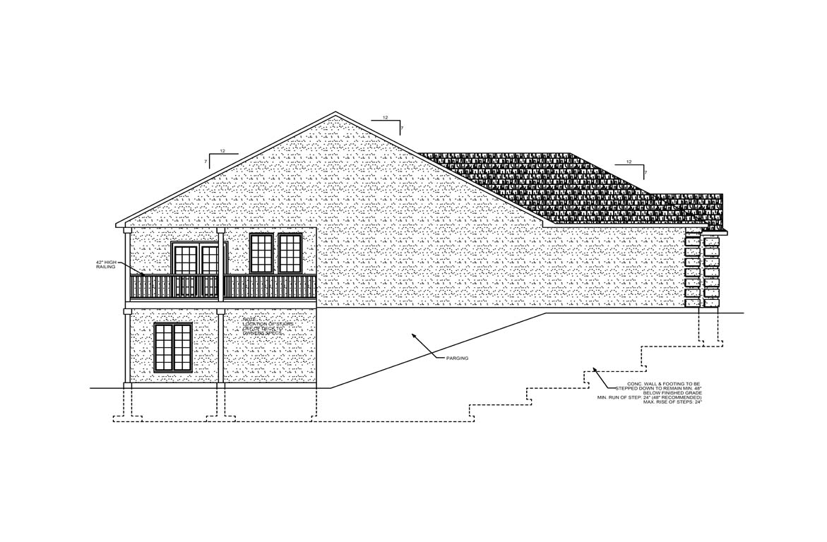 Mobile left elevation