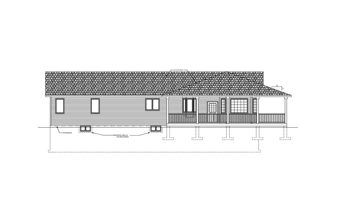 Mobile back elevation