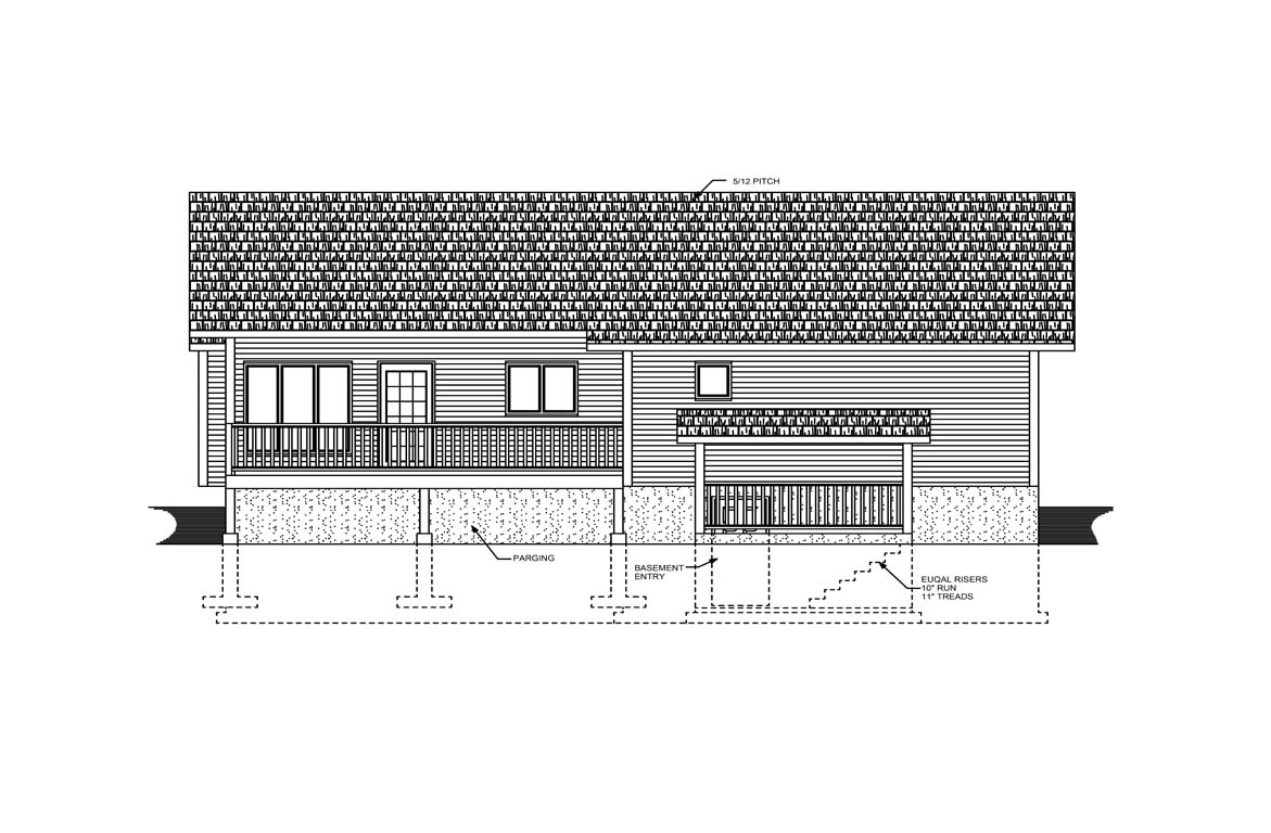 Mobile back elevation