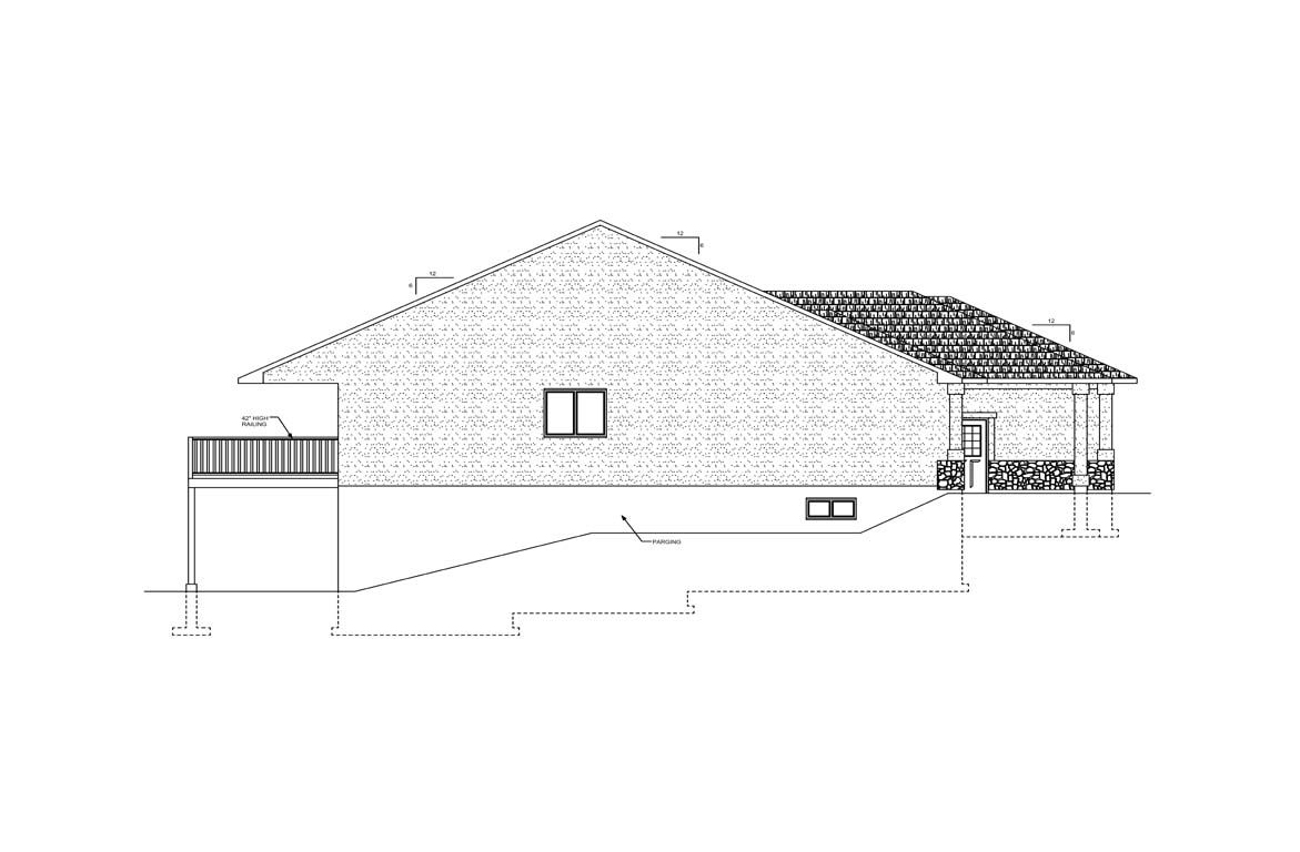 Mobile left elevation