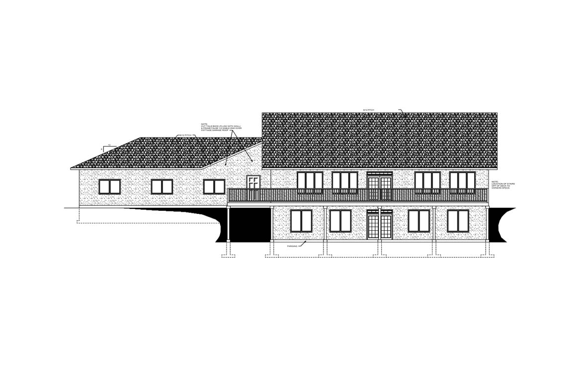 Mobile back elevation