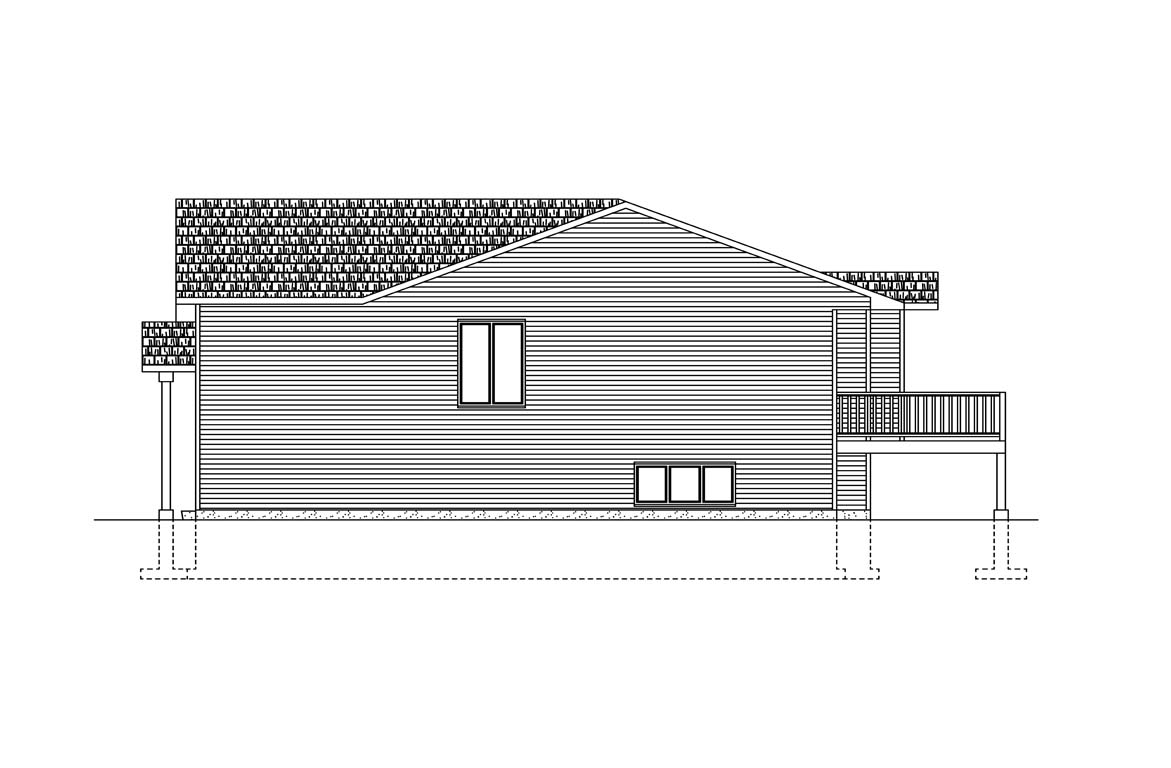 Mobile right elevation