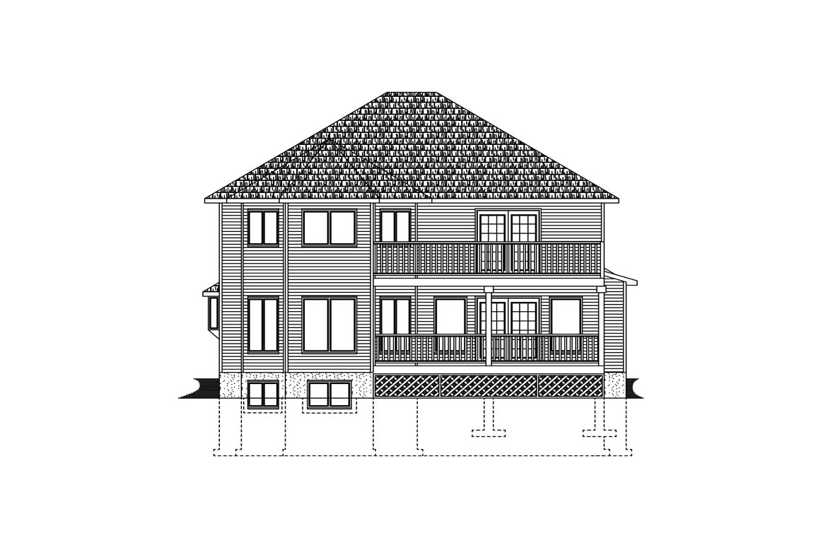 Mobile back elevation