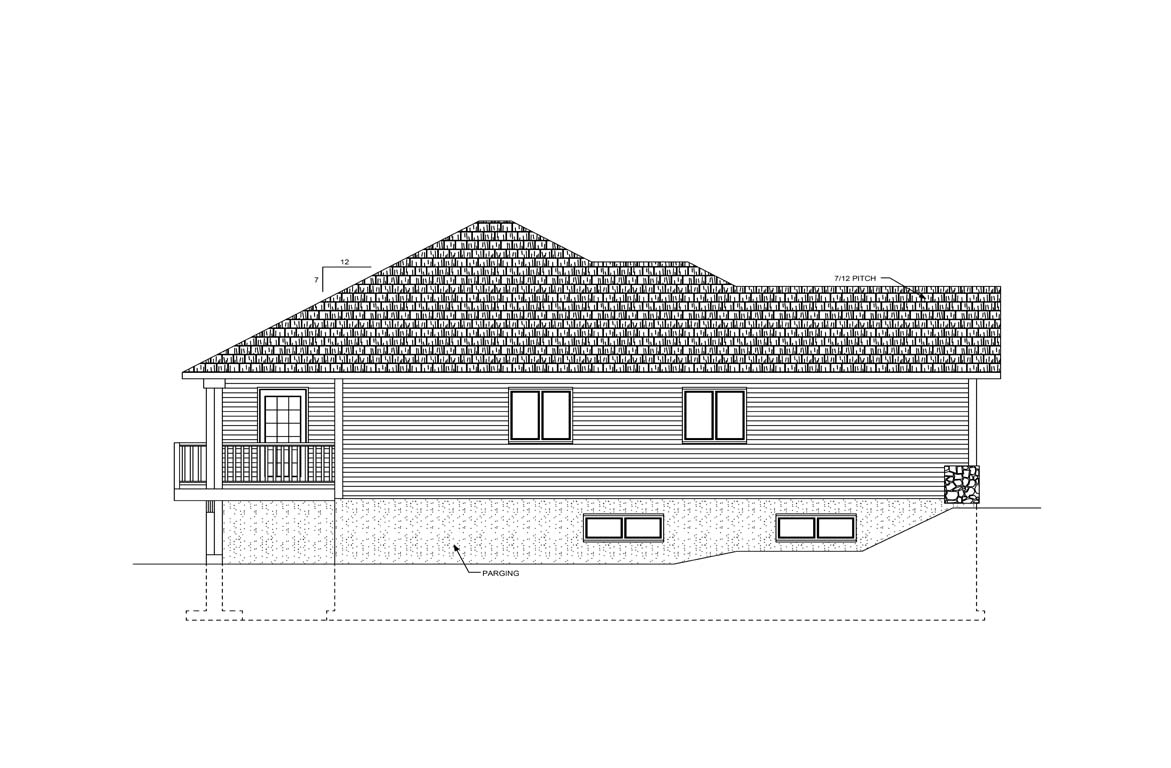 Mobile left elevation