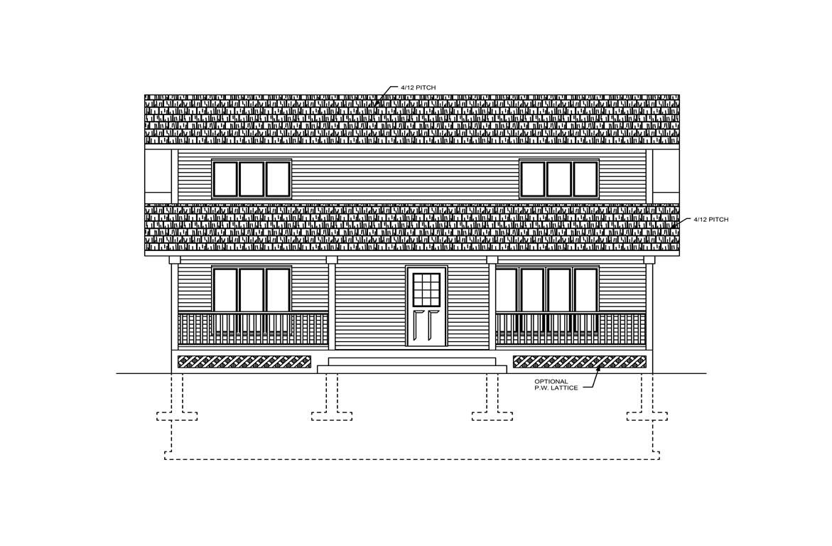 Mobile back elevation