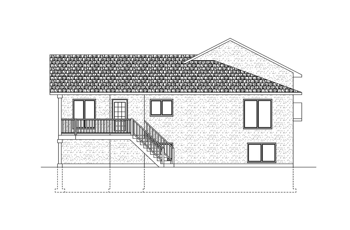 Mobile back elevation