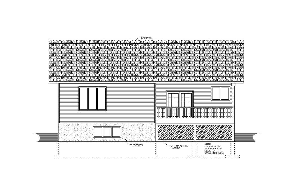 Mobile back elevation