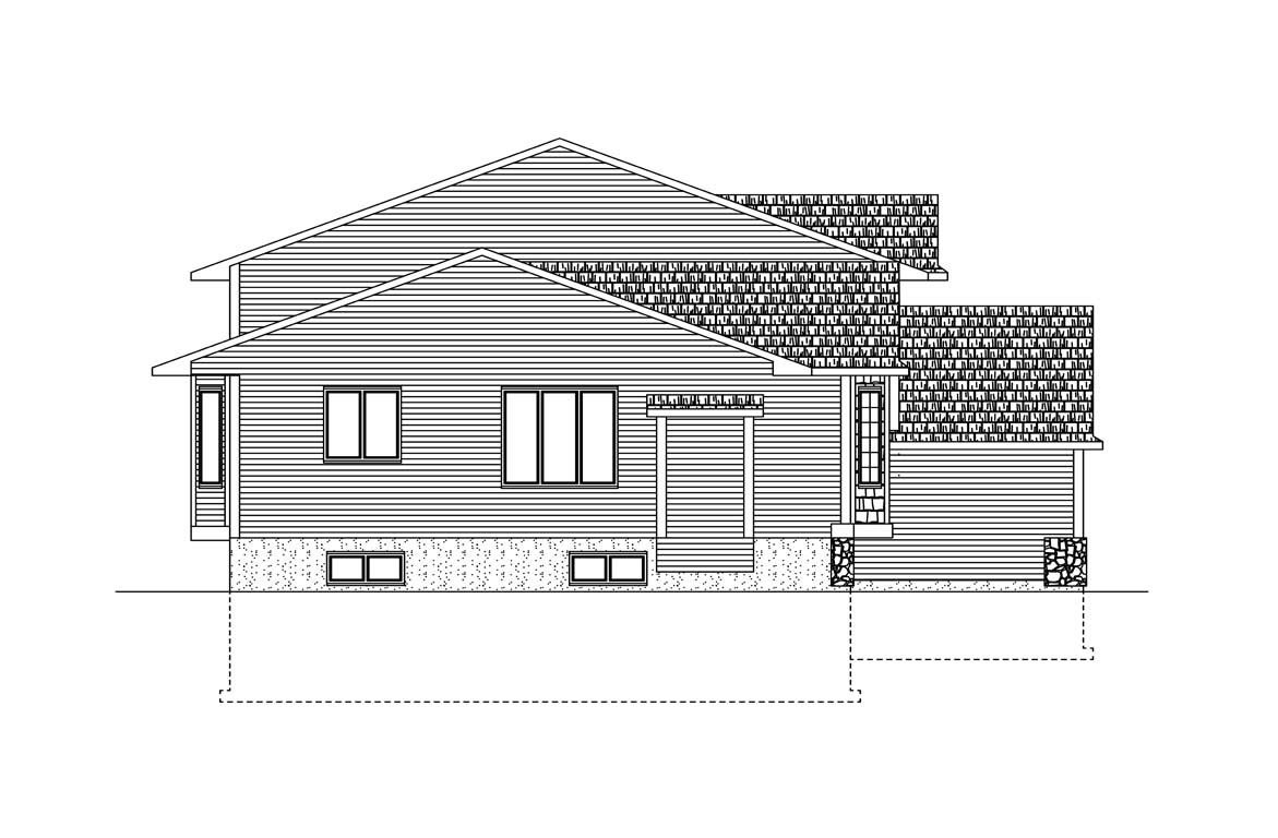 Mobile left elevation