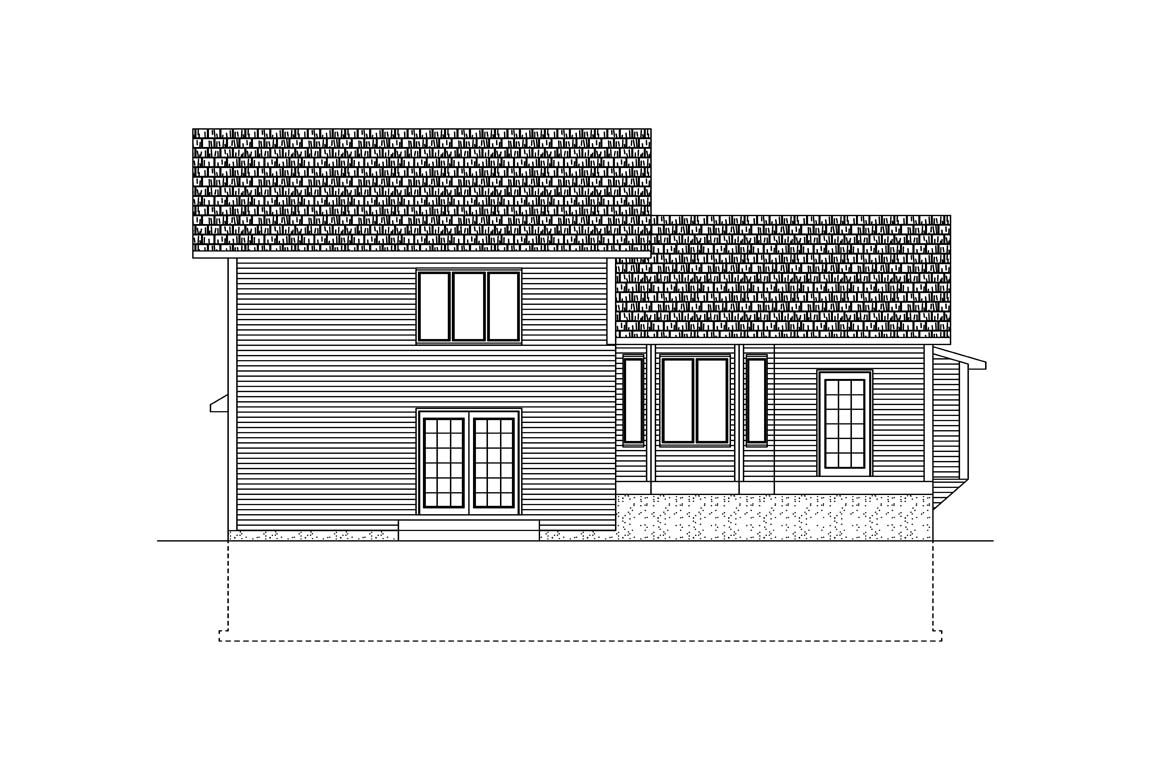 Mobile back elevation