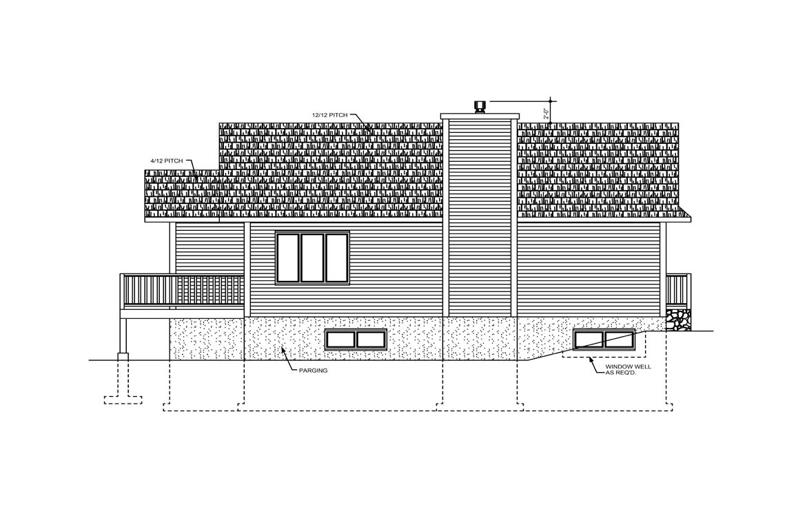 Mobile left elevation