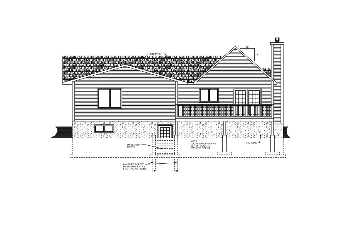 Mobile back elevation