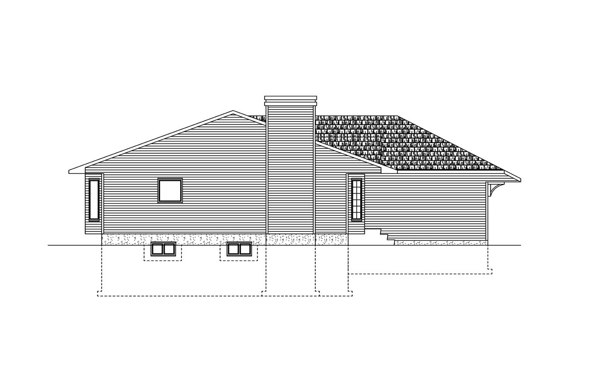 Mobile left elevation
