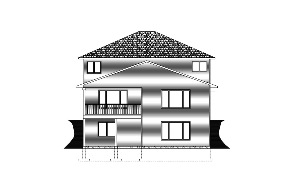 Mobile back elevation