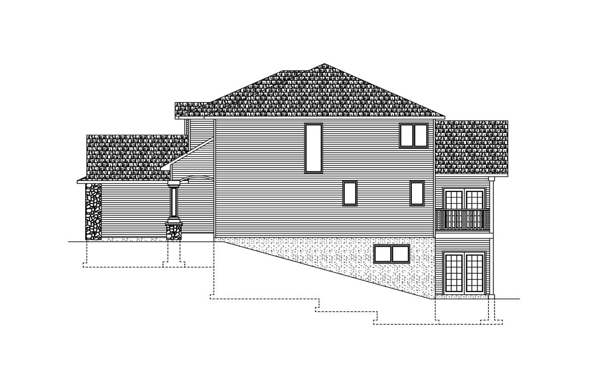 Mobile right elevation