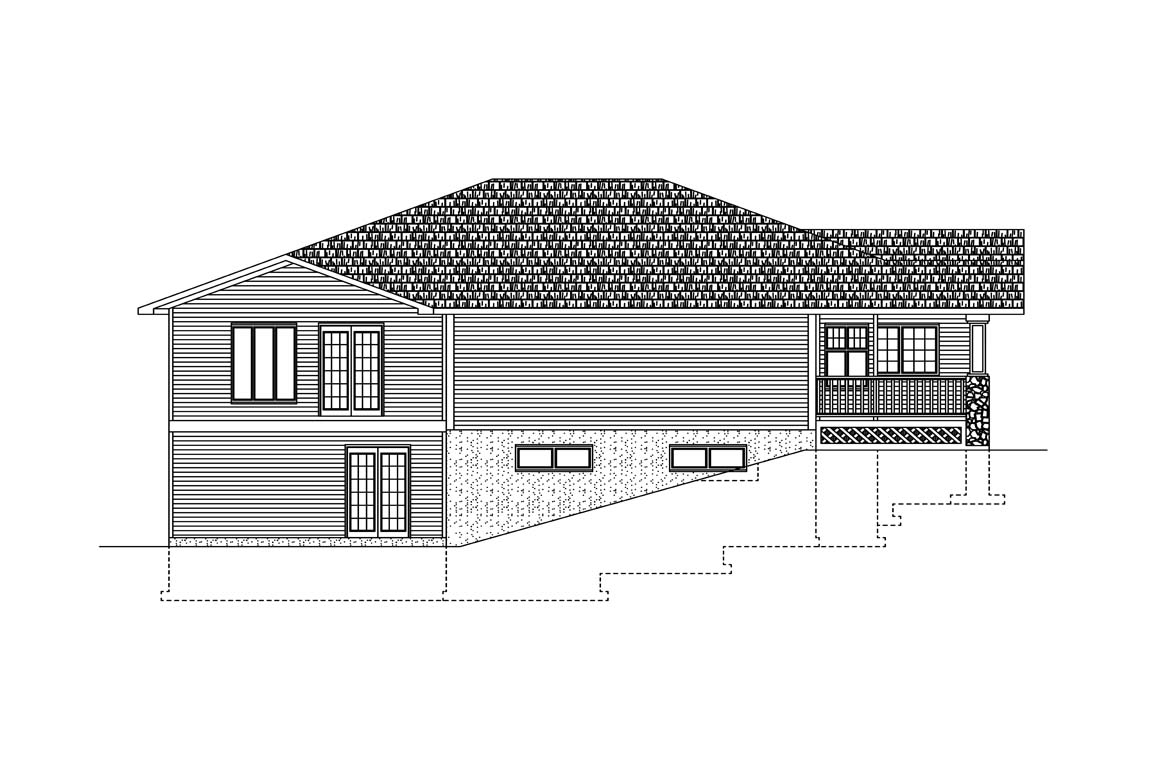 Mobile left elevation