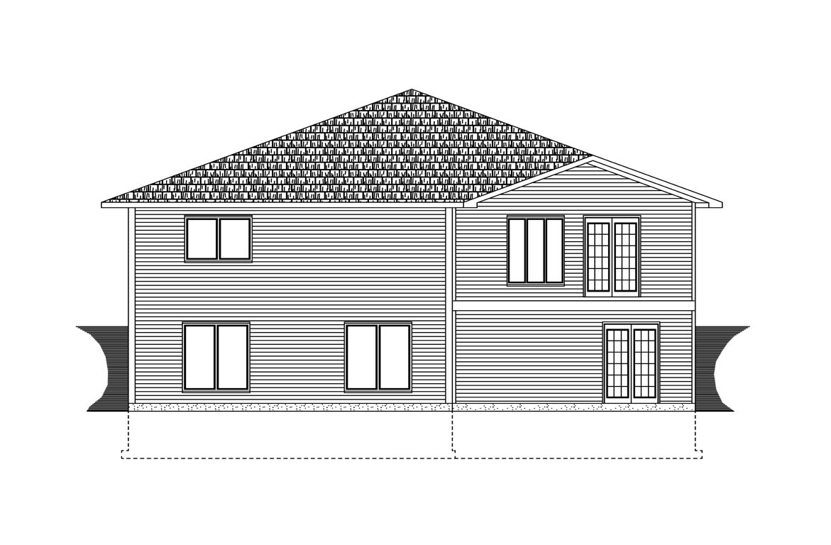 Mobile back elevation
