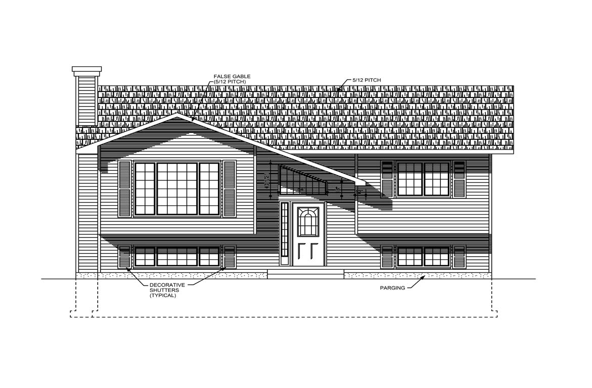 Mobile front elevation