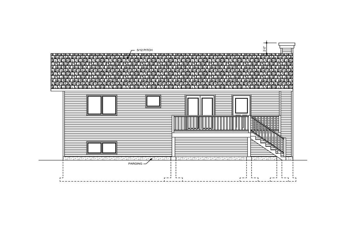 Mobile back elevation