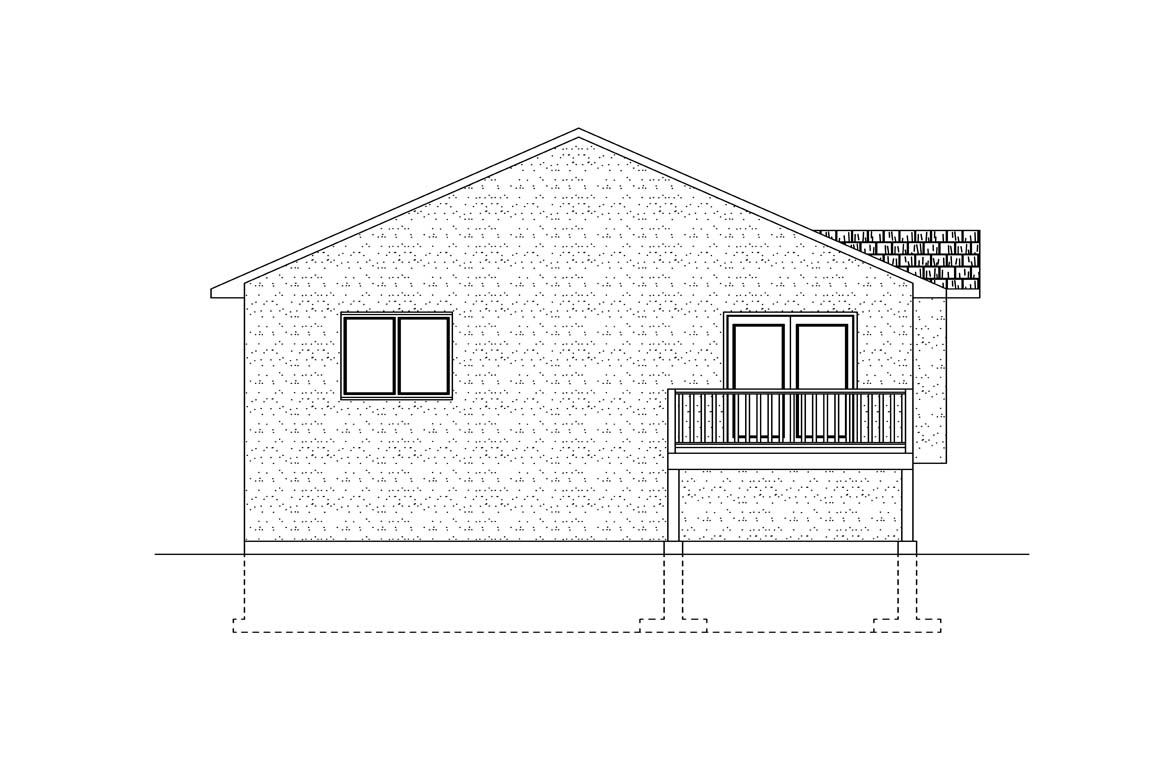 Mobile back elevation